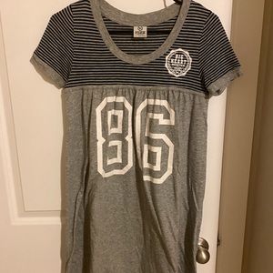 victoria’s secret pink casual grey dress